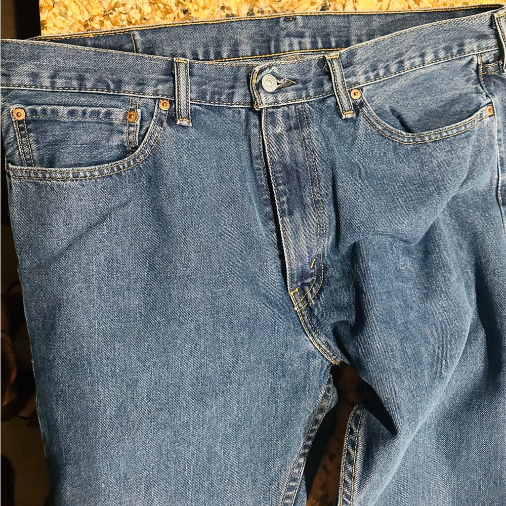 Levis Strauss & Company 505 denim jeans SIZE 36x34 - Picture 7 of 8
